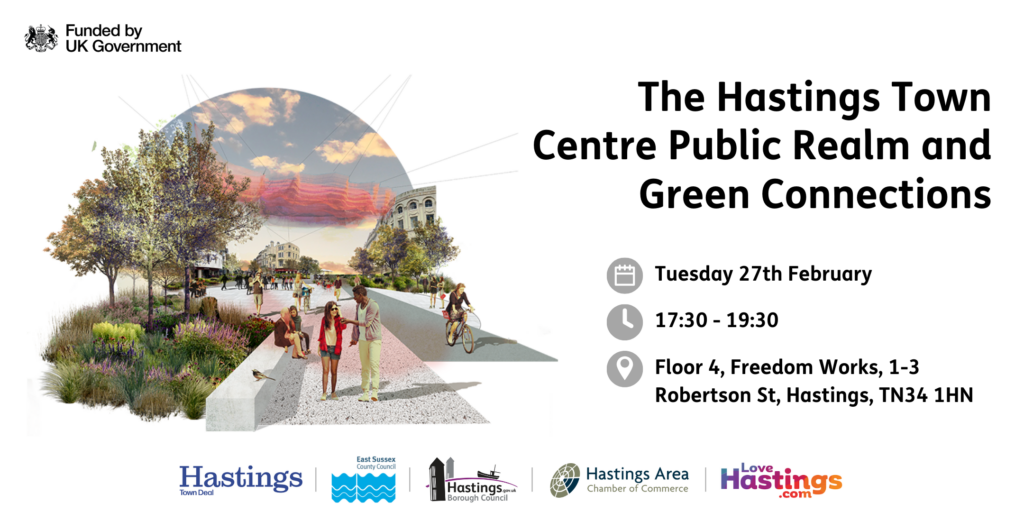The Hastings Town Centre Public Realm and Green Connections project